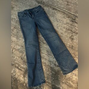 Classic Blue Women's Jeans Bootcut Mid Rise 28
